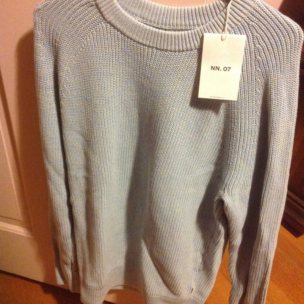 NN.07 Men's Large Long Sleeve Crewneck Sweater - New with Tags